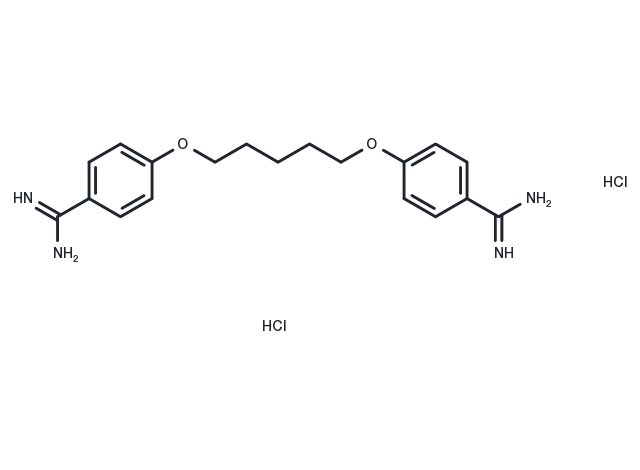 TargetMol Chemical Structure Pentamidine dihydrochloride