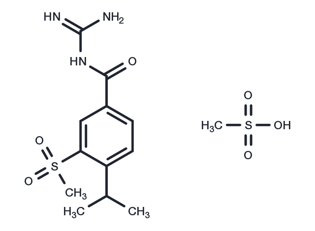 Cariporide Mesylate Chemical Structure