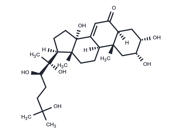 Rhapontisterone B Chemical Structure