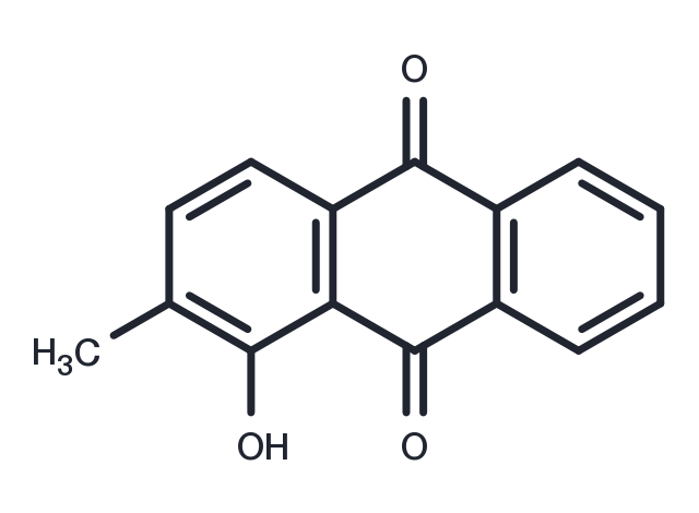 TargetMol Chemical Structure 1-Hydroxy-2-methylanthraquinone