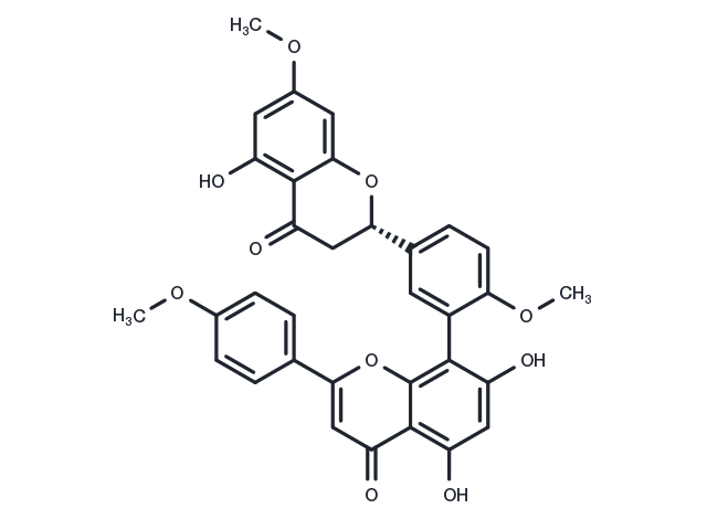 TargetMol Chemical Structure 2,3-dihydrosciadopitysin