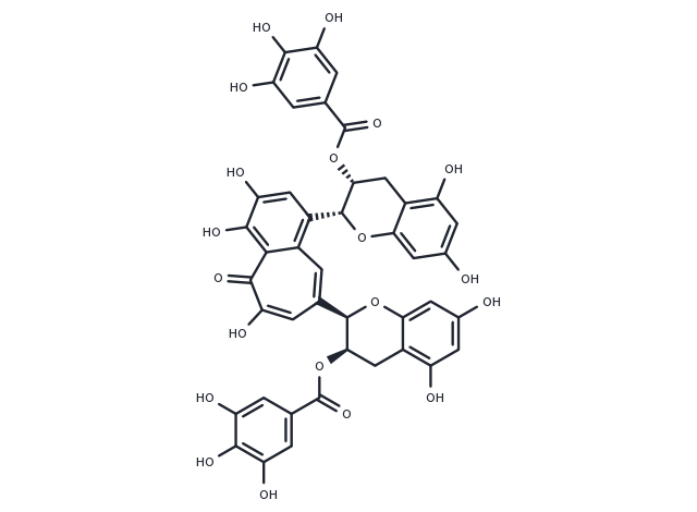 TargetMol Chemical Structure Theaflavin 3,3'-digallate