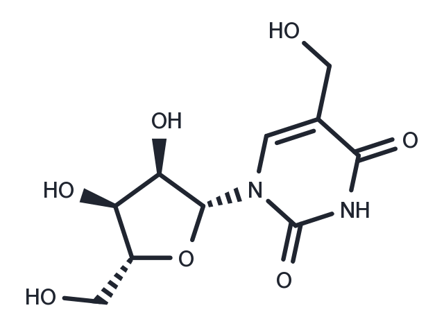 5-Hydroxymethyl  uridine Chemical Structure