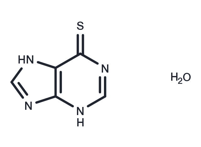 TargetMol Chemical Structure 6-Mercaptopurine hydrate