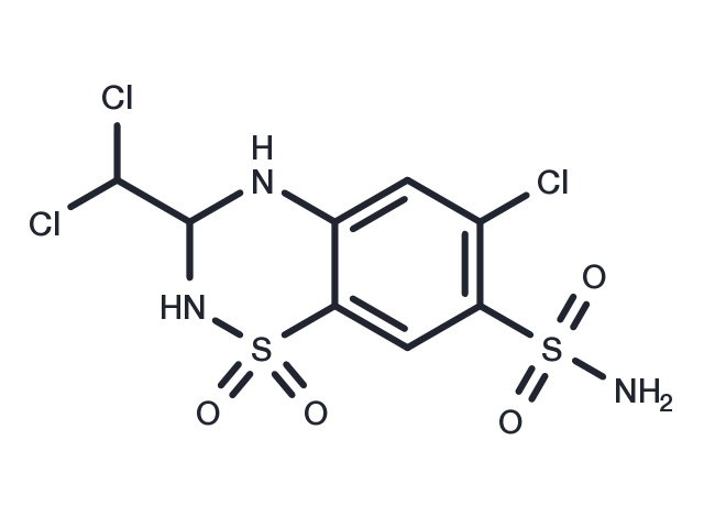 TargetMol Chemical Structure Trichlormethiazide