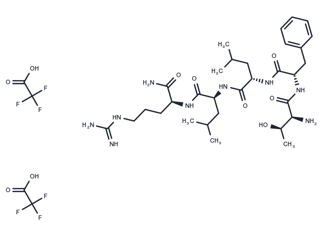 TargetMol Chemical Structure TFLLR-NH2 2TFA(197794-83-5(free base))