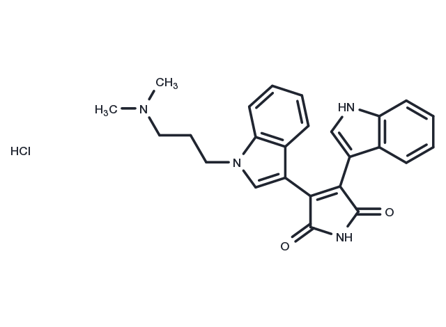 Bisindolylmaleimide I HCl Chemical Structure