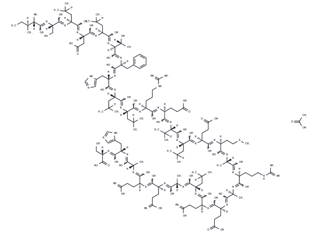 TargetMol Chemical Structure CRF (6-33) acetate(120066-38-8 free base)