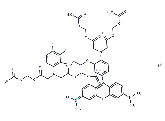 Rhod-FF AM Chemical Structure