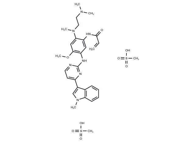 TargetMol Chemical Structure Osimertinib dimesylate