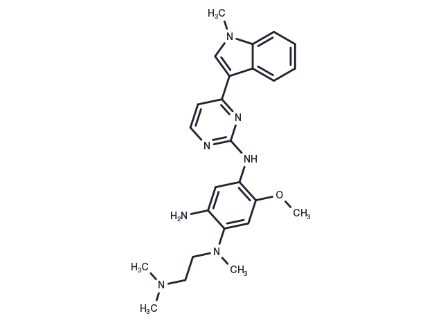 TargetMol Chemical Structure Mutated EGFR-IN-1