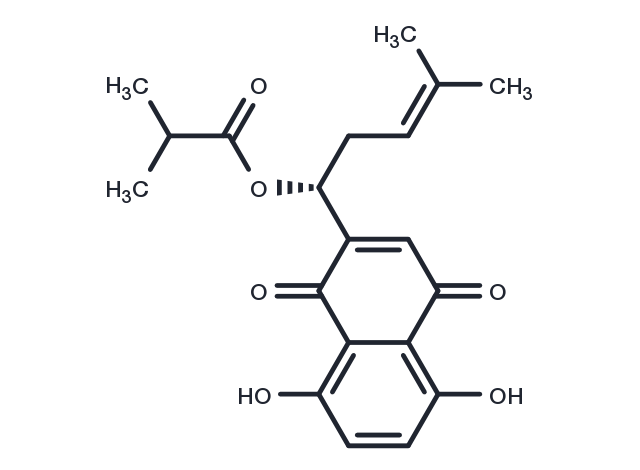 TargetMol Chemical Structure Isobutylshikonin