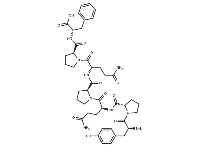 alpha-Gliadin (43-49) Chemical Structure