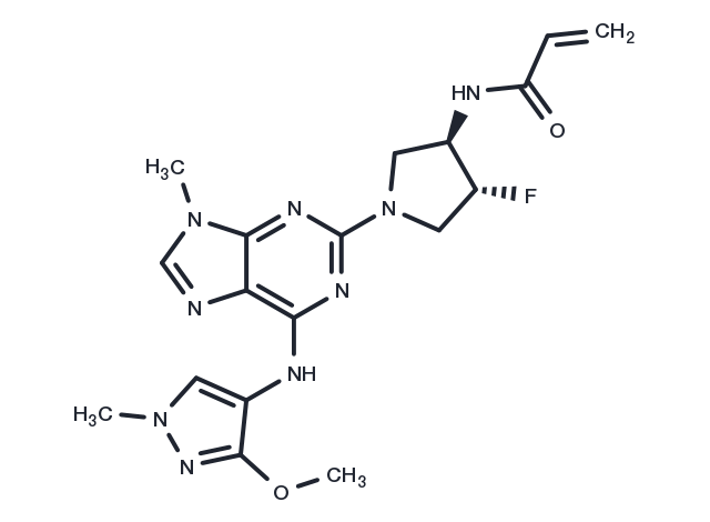 TargetMol Chemical Structure Mavelertinib