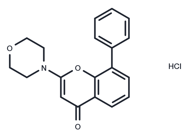 TargetMol Chemical Structure LY-294002 hydrochloride