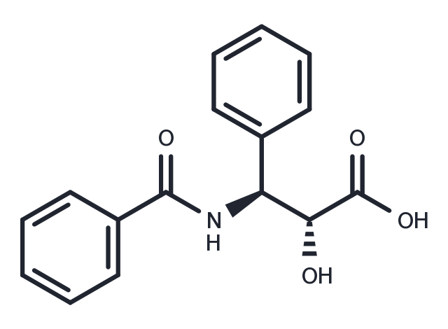 N-Benzoyl-(2R,3S)-3-phenylisoserine Chemical Structure