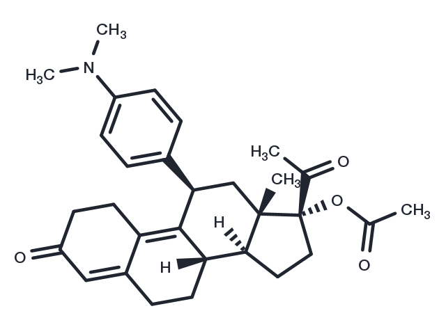 TargetMol Chemical Structure Ulipristal acetate