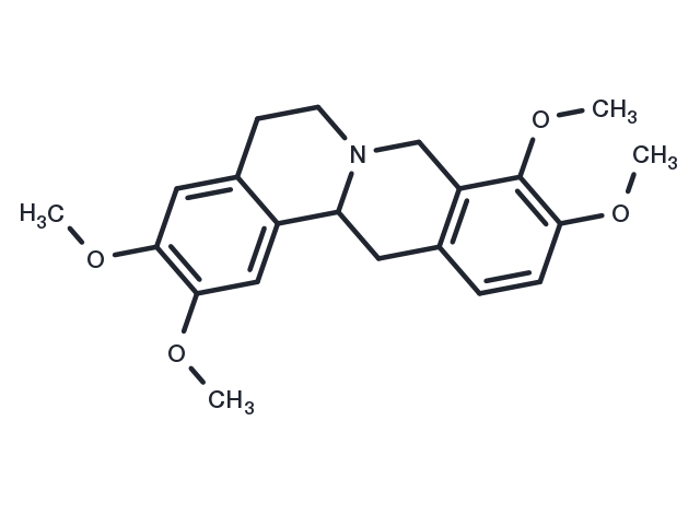 TargetMol Chemical Structure L-(R,S)-Tetrahydropalmatine