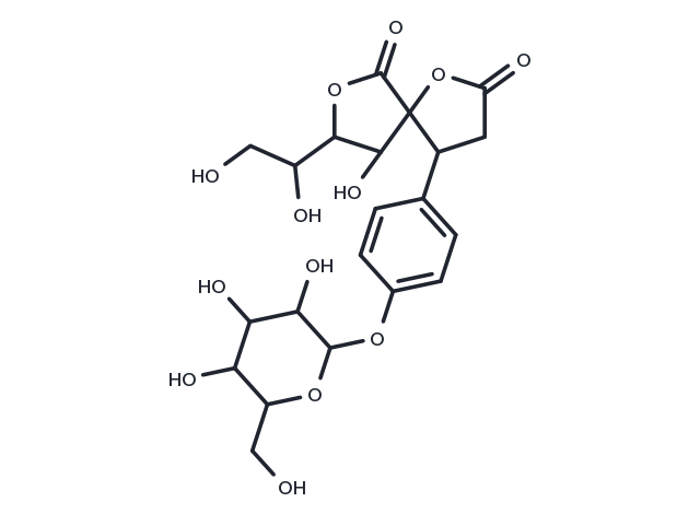 Leucoglycodrin Chemical Structure