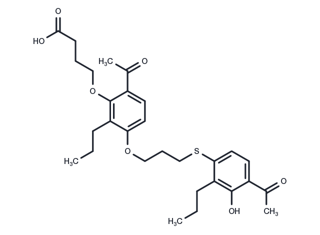 TargetMol Chemical Structure Tipelukast