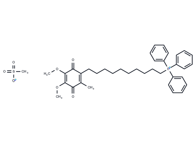 TargetMol Chemical Structure Mitoquinone mesylate
