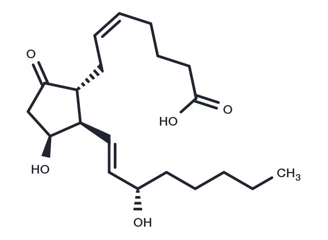 11β-Prostaglandin E2 Chemical Structure