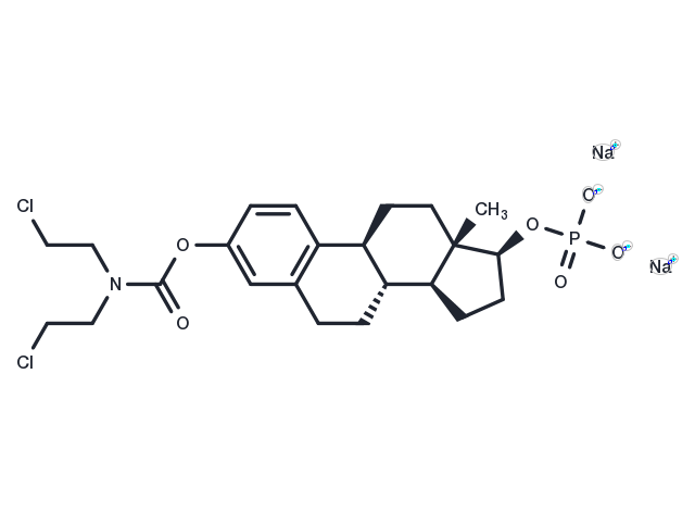 Estramustine phosphate sodium Chemical Structure