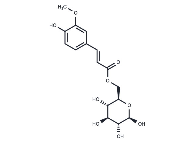 TargetMol Chemical Structure 6-O-Feruloylglucose