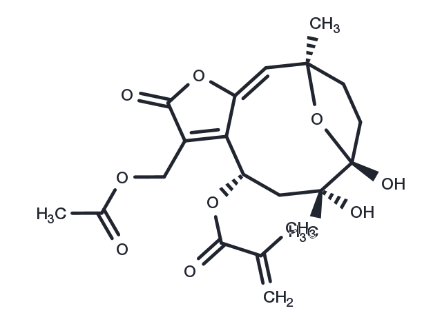 Piptocarphin A Chemical Structure