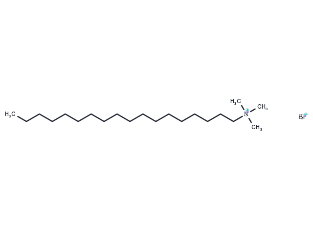 TargetMol Chemical Structure Trimethyloctadecylammonium bromide