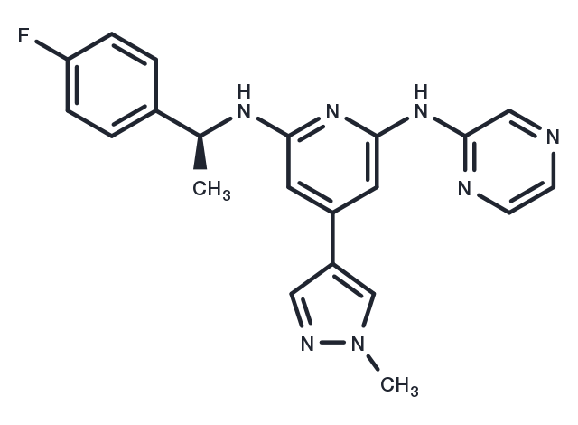 TargetMol Chemical Structure Ilginatinib
