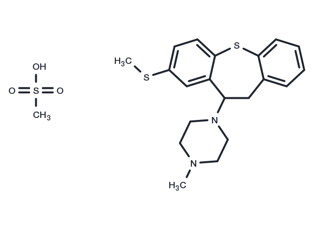 TargetMol Chemical Structure Methiothepin mesylate