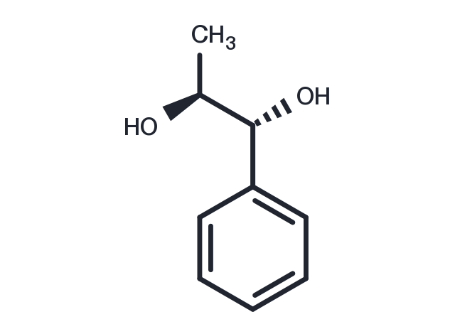 erythro-1-Phenylpropane-1,2-diol Chemical Structure