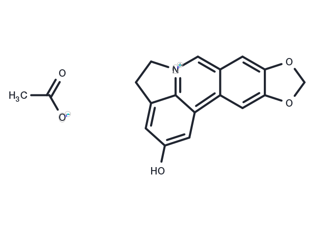 TargetMol Chemical Structure Lycobetaine acetate