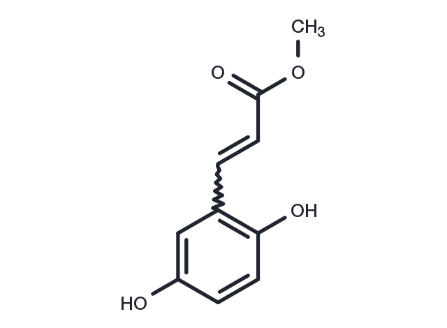 TargetMol Chemical Structure Methyl 2,5-dihydroxycinnamate