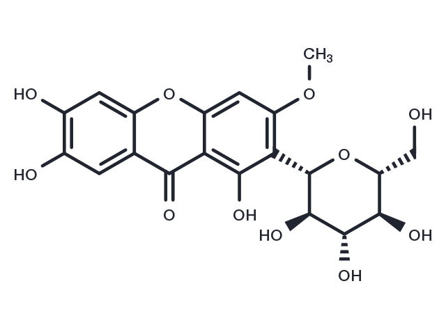 Homomangiferin Chemical Structure