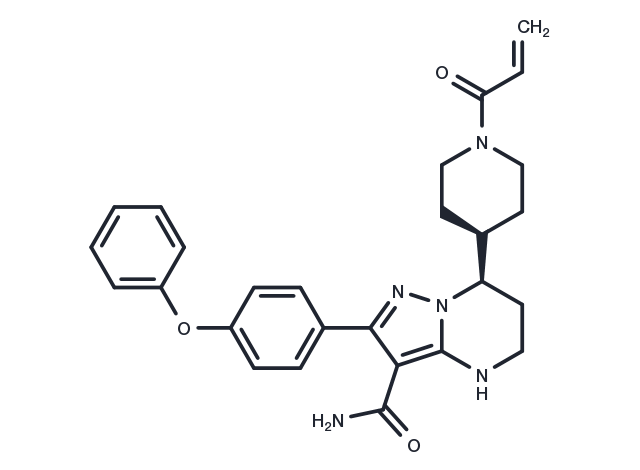 TargetMol Chemical Structure (R)-Zanubrutinib