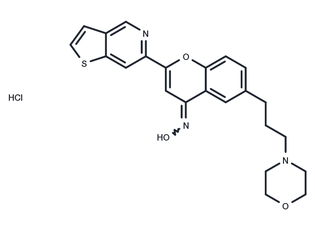 Foliglurax monohydrochloride Chemical Structure