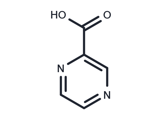 Pyrazinoic acid Chemical Structure