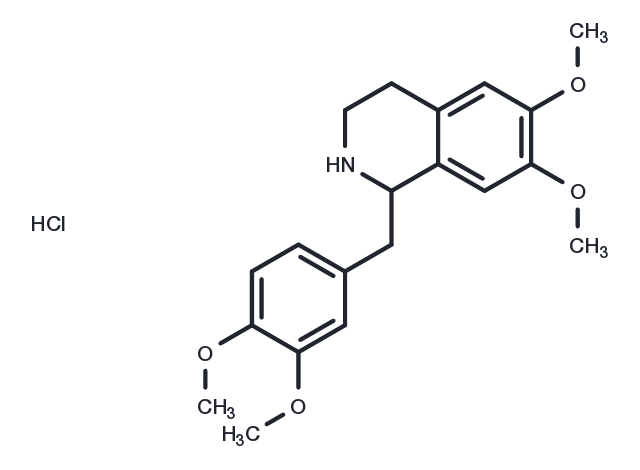 TargetMol Chemical Structure Tetrahydropapaverine hydrochloride