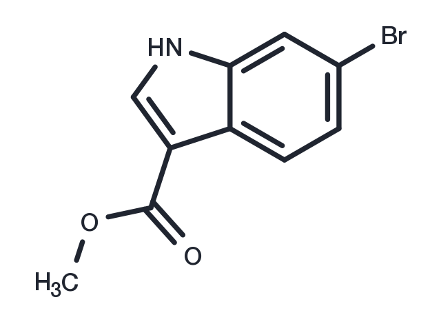 1H-Indole-3-Carboxylic Acid,6-Bromo-,Methyl Ester Chemical Structure