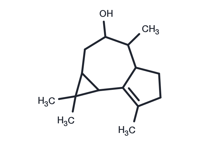 8alpha-Hydroxy-alpha-gurjunene Chemical Structure