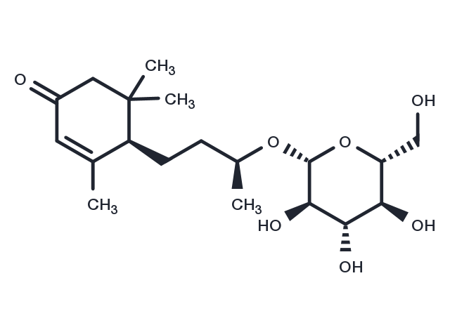 Byzantionoside B Chemical Structure