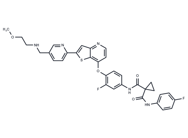 TargetMol Chemical Structure Sitravatinib
