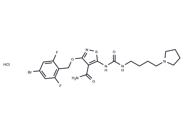 TargetMol Chemical Structure CP-547632 hydrochloride