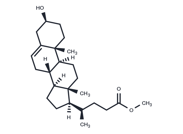 TargetMol Chemical Structure Methyl-3β-hydroxycholenate