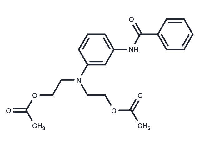 3'-(N,N-Bis(acetoxyethyl)amino)benzanilide Chemical Structure