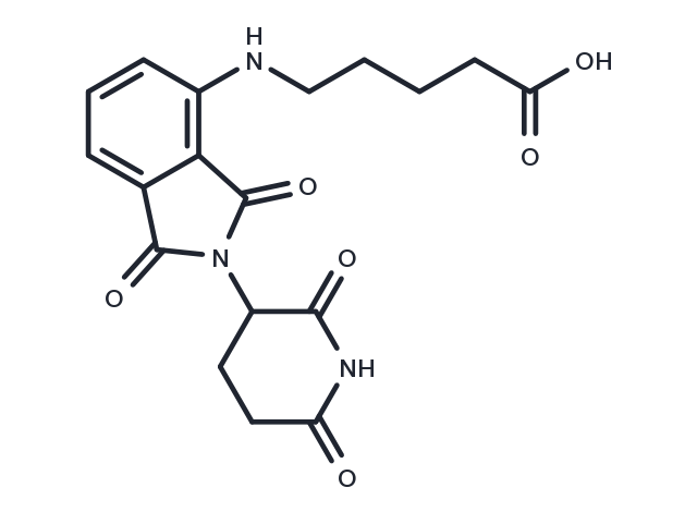 Pomalidomide-C4-COOH Chemical Structure