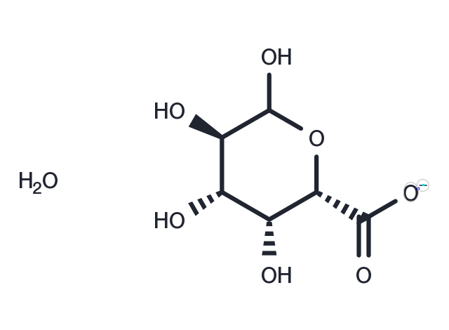 D-Galacturonic acid hydrate Chemical Structure