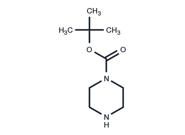 N-Boc-piperazine Chemical Structure